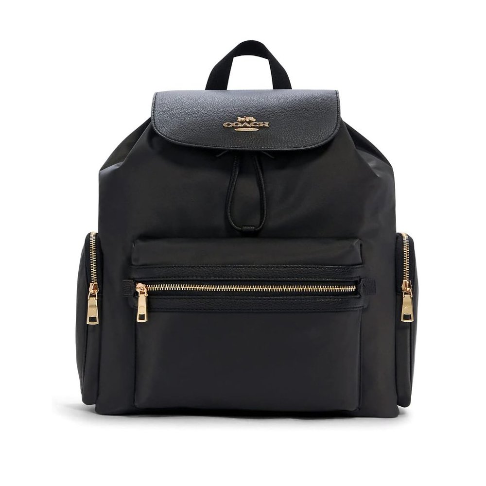 NWT Coach Baby Backpack Diaper Bag, Black